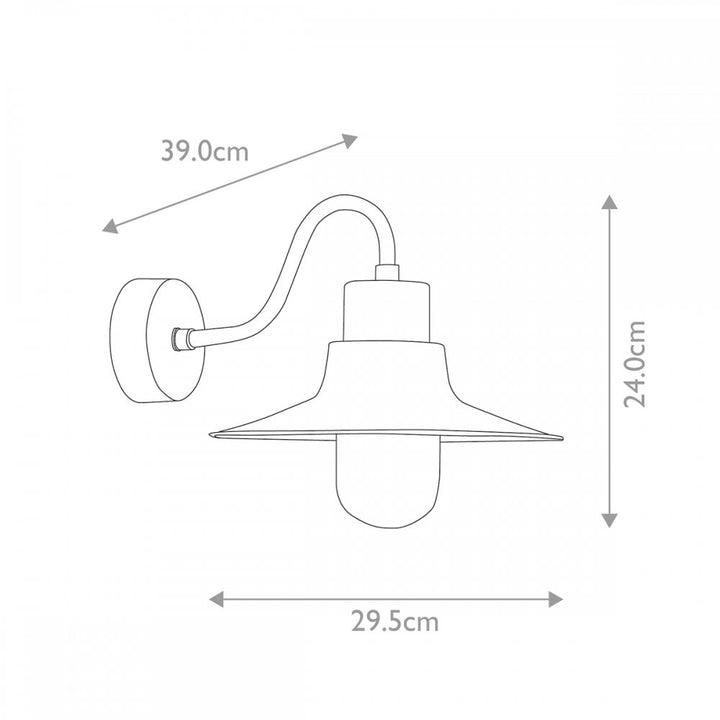 Elstead SHELDON V Sheldon Wall Lamp Verdigris