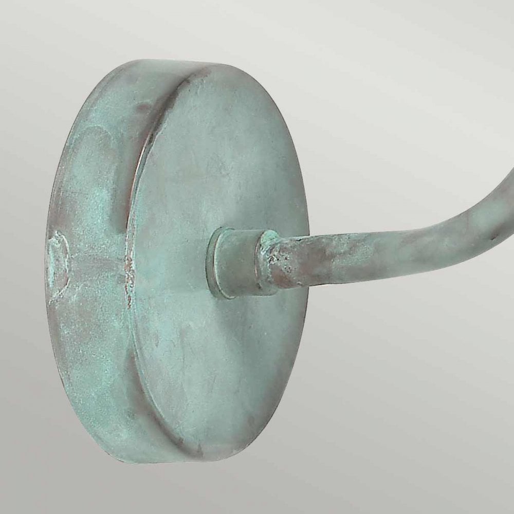 Elstead SHELDON V Sheldon Wall Lamp Verdigris