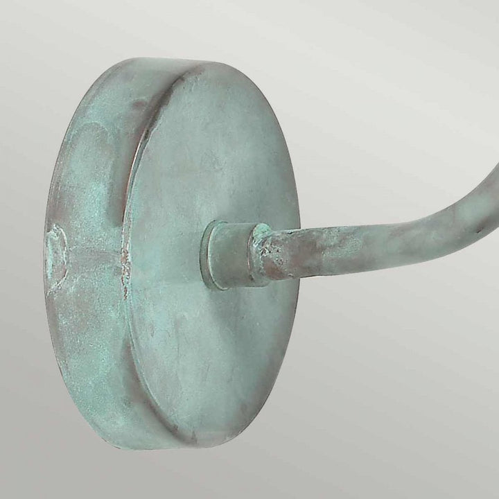 Elstead SHELDON V Sheldon Wall Lamp Verdigris