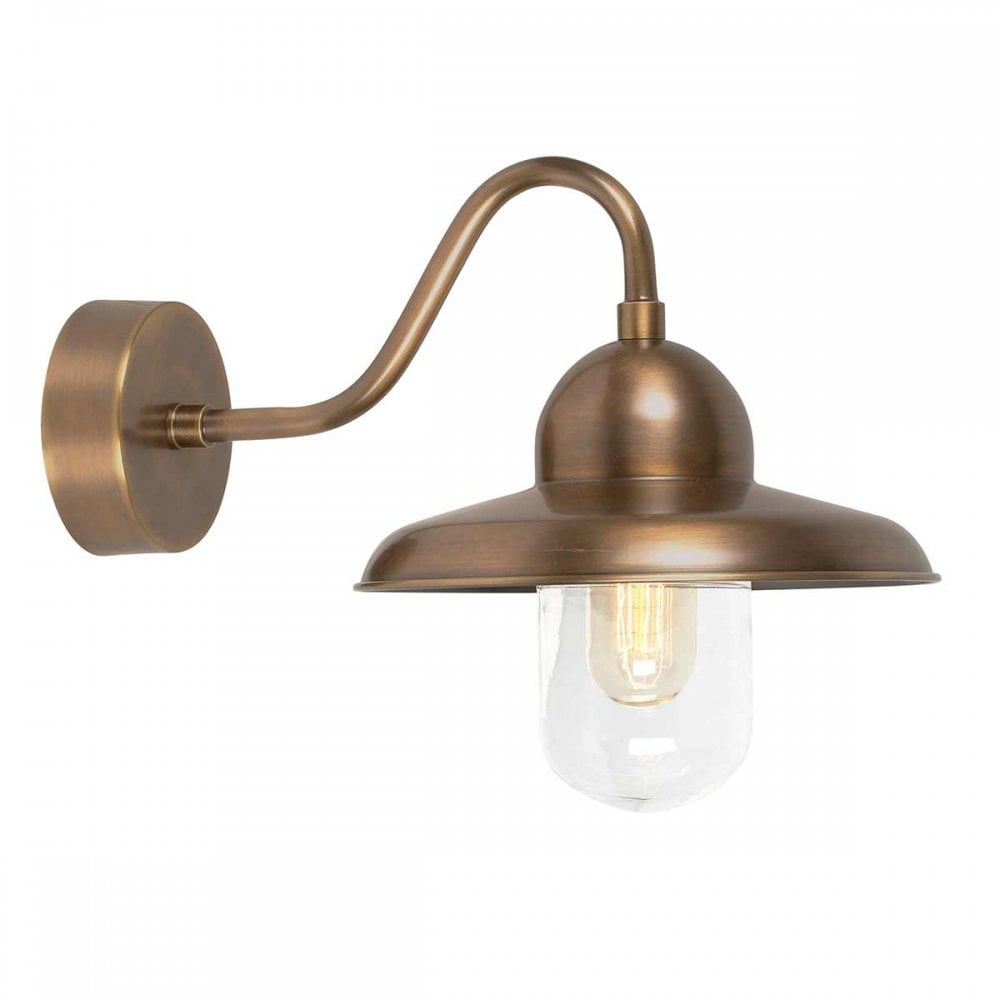 Elstead SOMERTON BR Somerton Wall Lamp Aged Brass