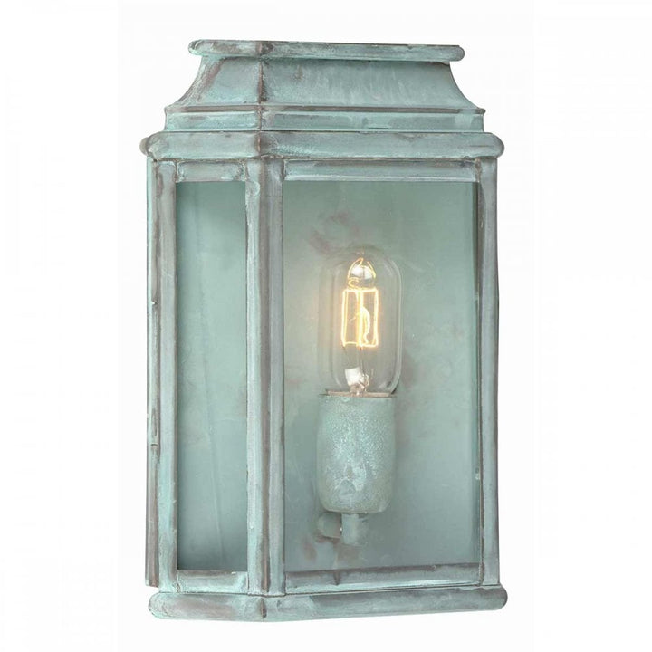 Elstead ST MARTINS V St Martins Hand Made Flush Wall Lantern Verdigris