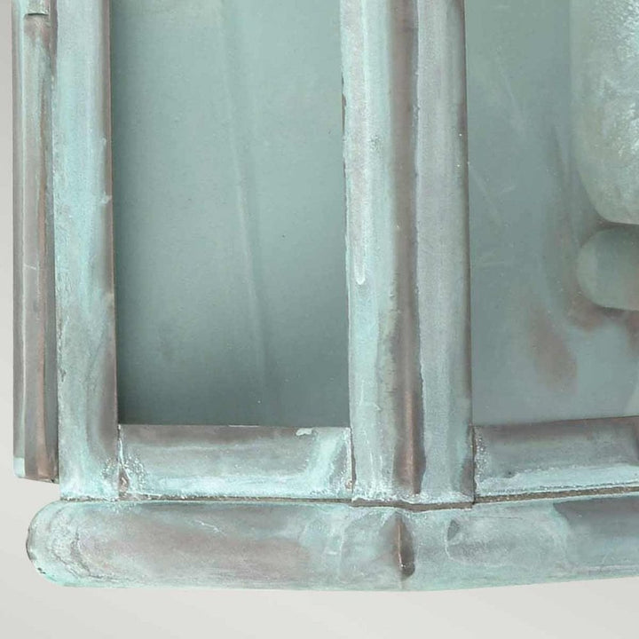 Elstead ST MARTINS V St Martins Hand Made Flush Wall Lantern Verdigris