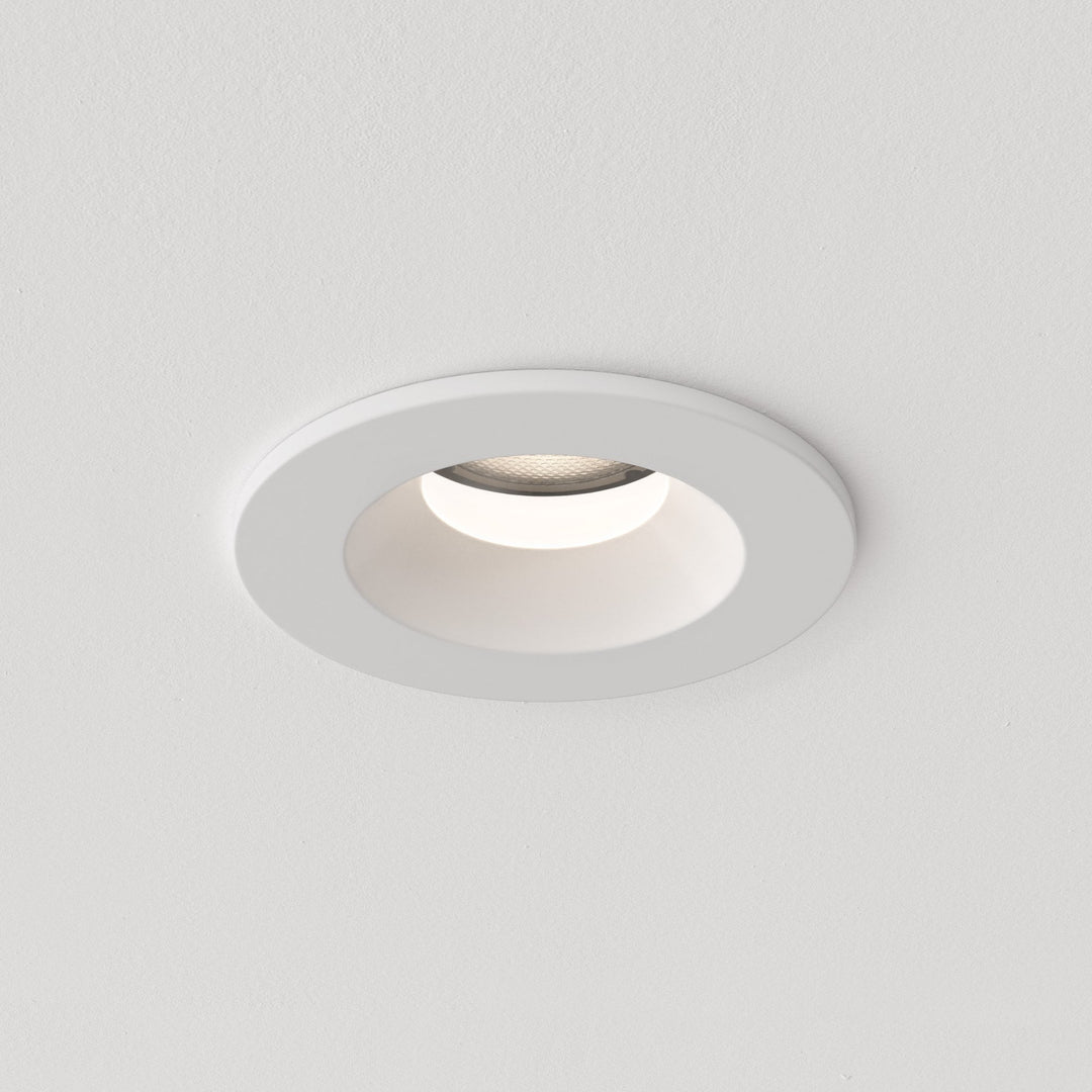 Astro 1326080 Kos Outdoor 1 Light Downlight Matt White