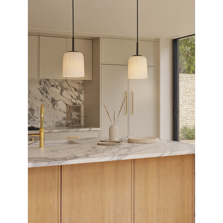 Astro 1455005 Veo 1 Light Pendant Light Bronze