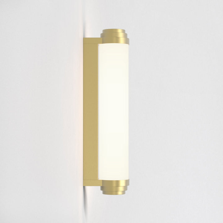 Astro 1477003 Burlington Bathroom 1 Light LED Wall Light Matt Gold