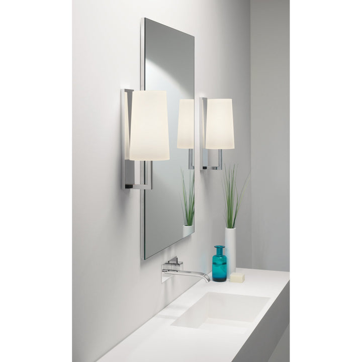 Astro 1214001 Riva 350 Bathroom Wall Light Polished Chrome