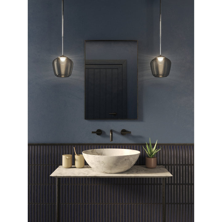 Astro 1464001 Nara Bathroom LED Pendant Light Polished Chrome