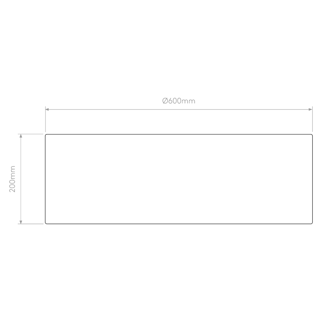 Astro 5038006 Cambria 600 Shade Putty