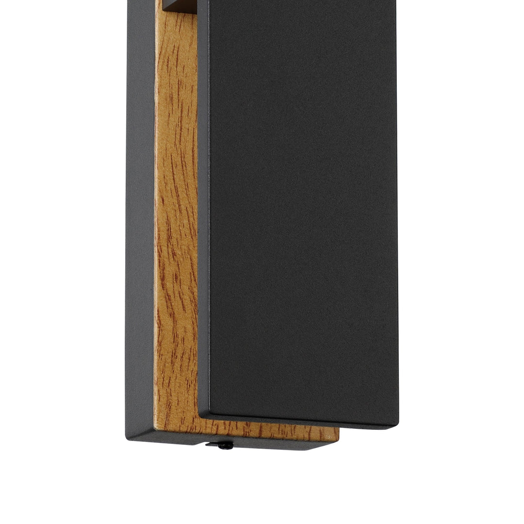 Eglo 900291 Costorio LED Outdoor Wall Light Black and Brown