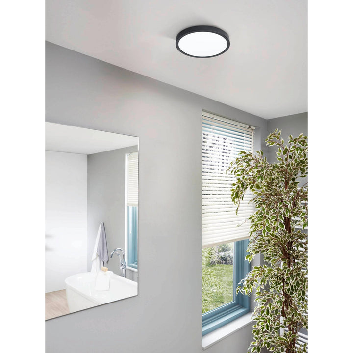 Eglo 99267 Fueva 5 1-Light LED Black Circular Ceiling Light
