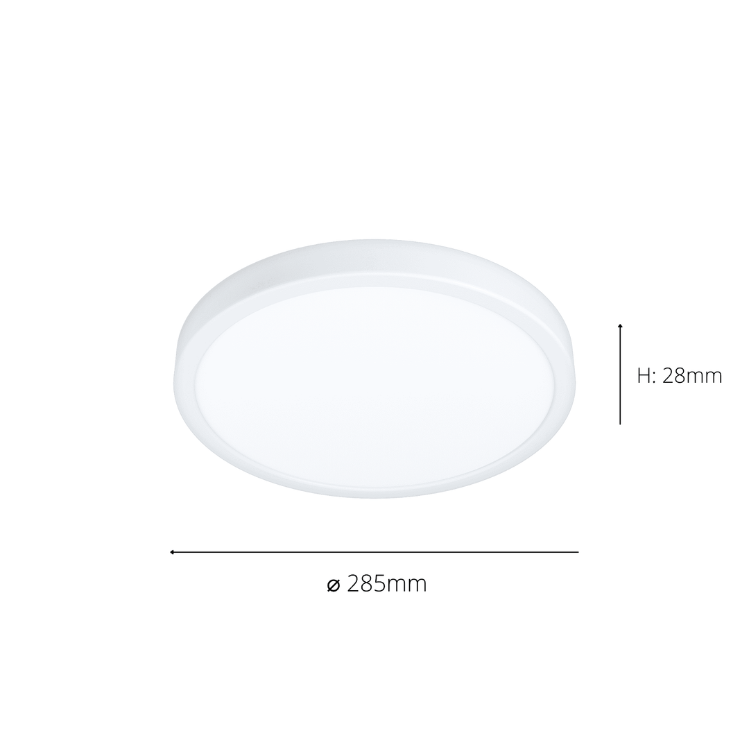 Eglo 99265 Fueva 5 1-Light LED White Circular Ceiling Light