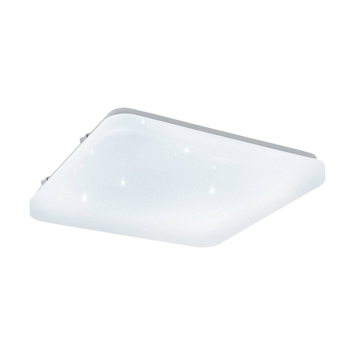 Eglo 97881 Frania-S LED Square Crystal effect Wall/Ceiling Light