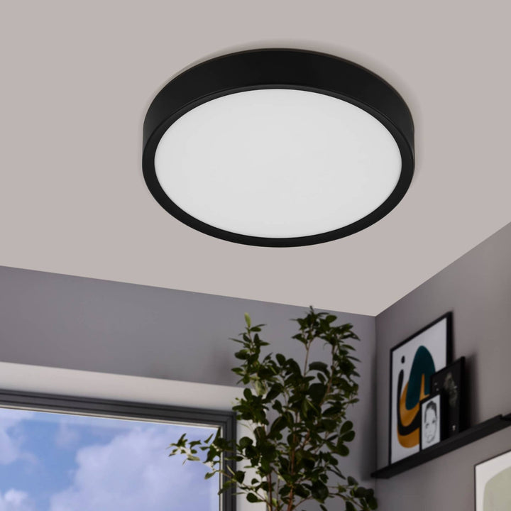 Eglo 98603 Musurita Black LED Ceiling Light