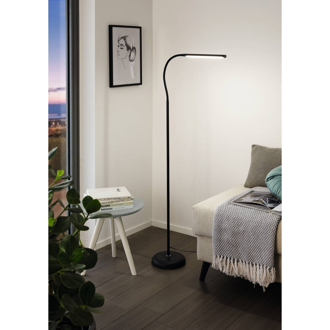 Eglo 96439 Laroa 1-Light LED Touch Black Floor Lamp
