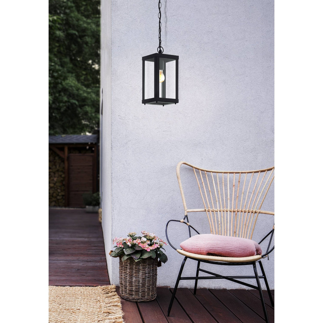 Eglo 94788 Alamonte 1 1-Light Caged Exterior Pendant