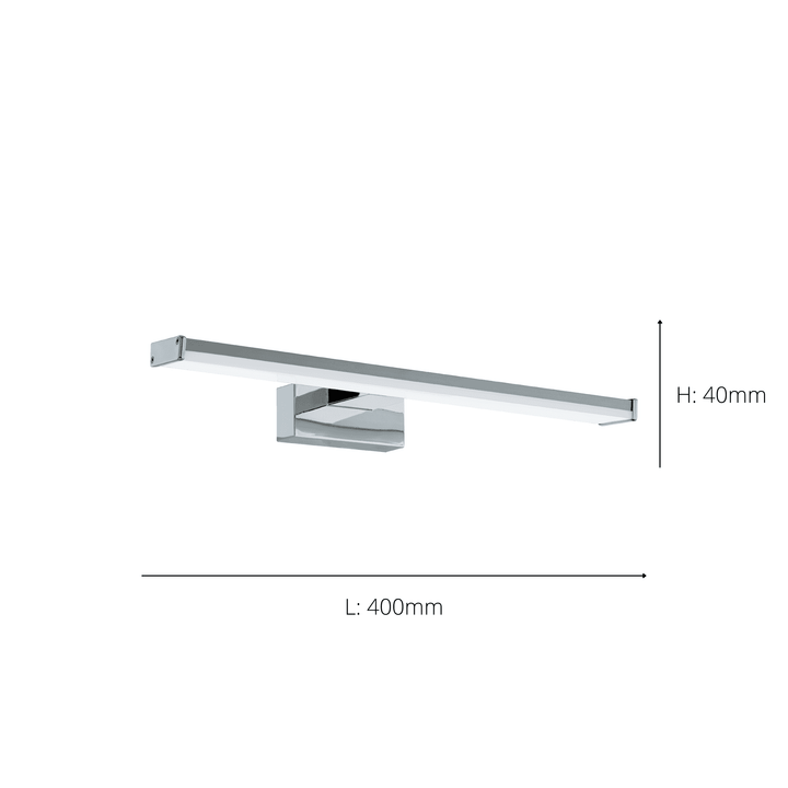 Eglo 96064 Pandella 1 LED Silver 400 Bathroom Light