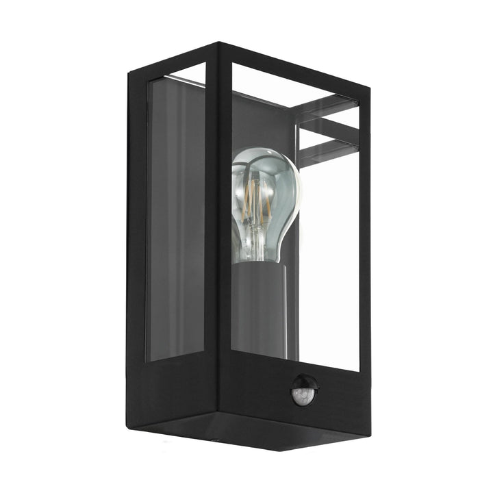 Eglo 99587 Alamonte Black Steel Outdoor Wall Light