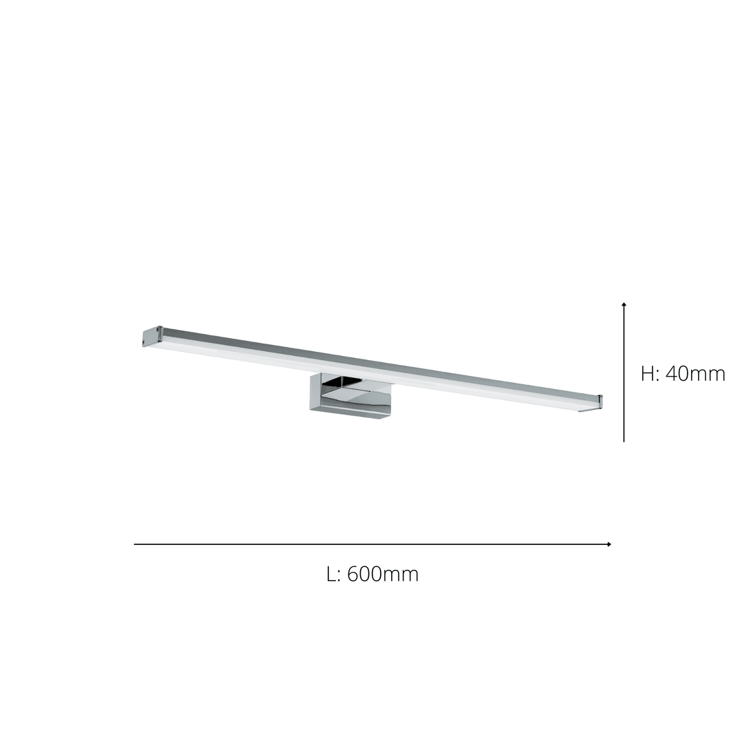 Eglo 96065 Pandella 1 LED Silver 600 Bathroom Light