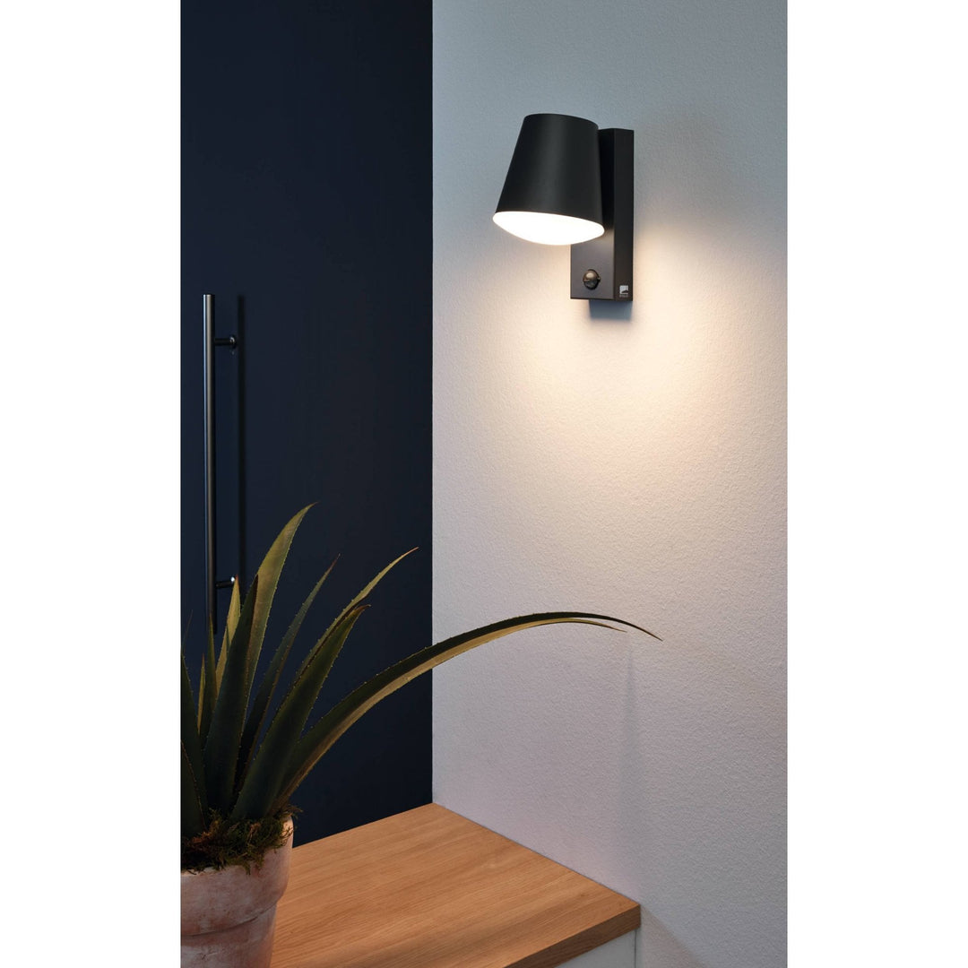 Eglo 97451 Caldiero Sleek Zinc-plated Steel Exterior Wall Light