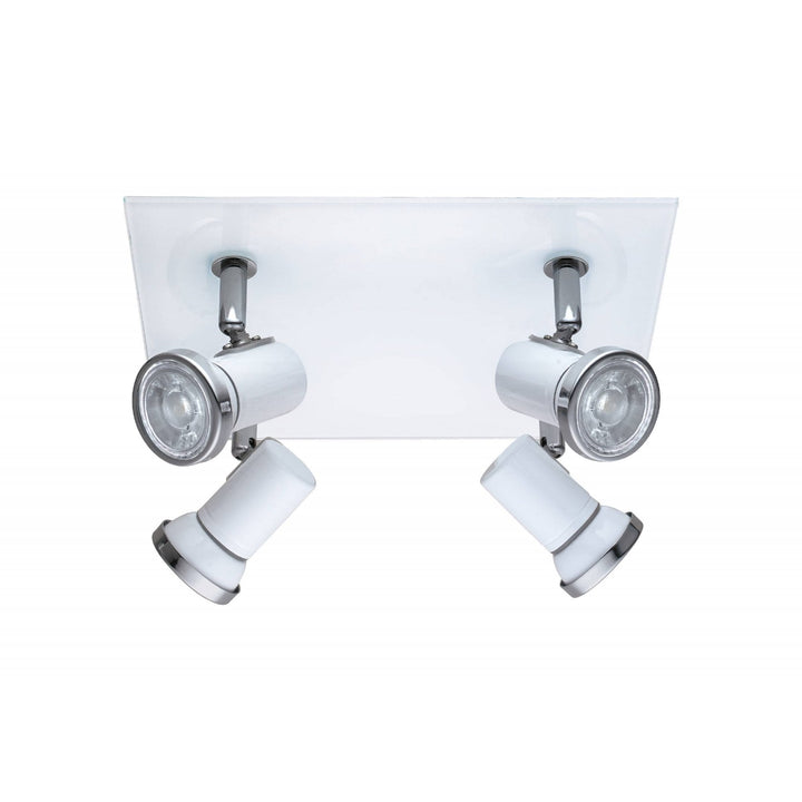 Eglo 95995 Tamara 1 LED White Wall and Ceiling Spotlight
