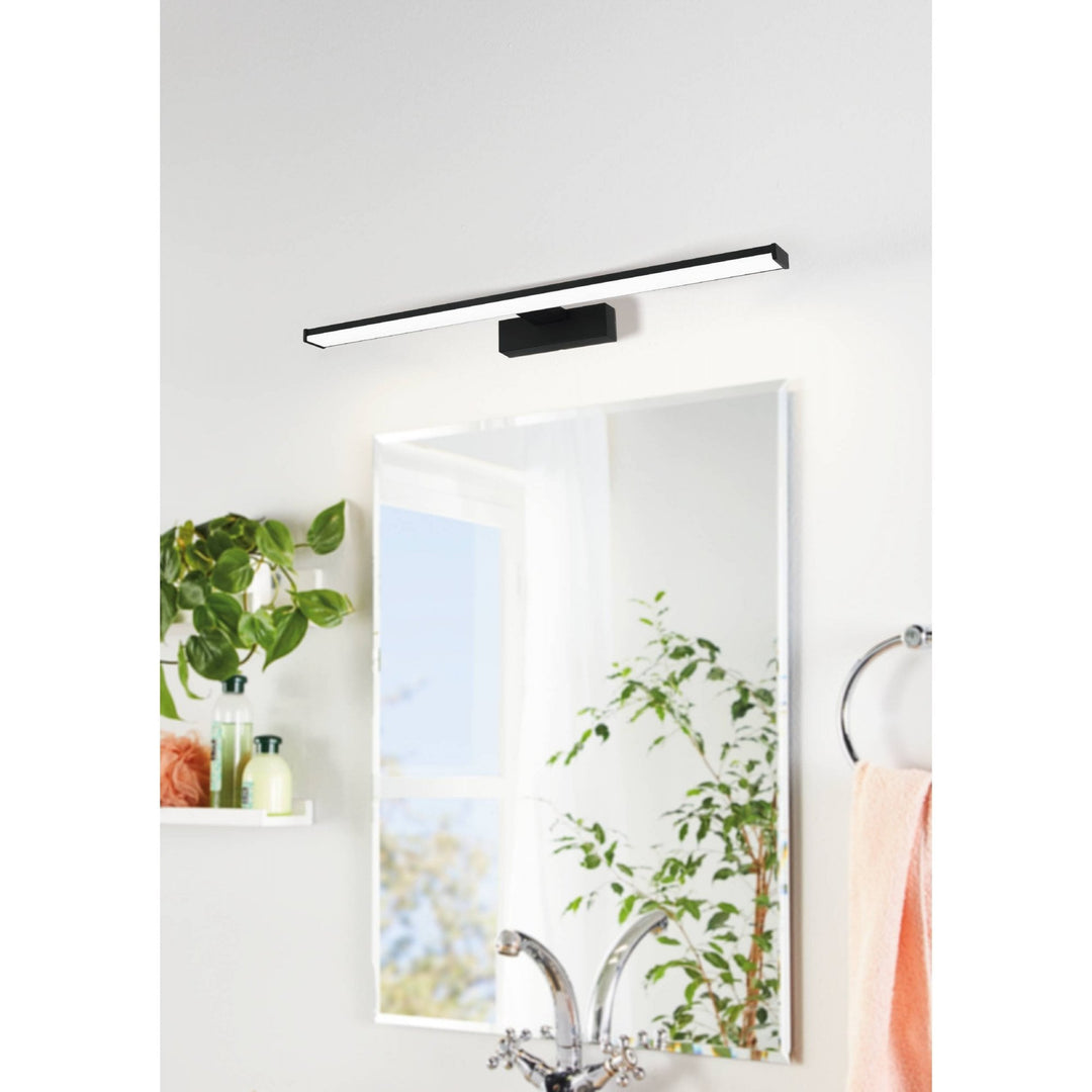 Eglo 98908 Pandella 1 1-Light Black Bathroom Mirror Light