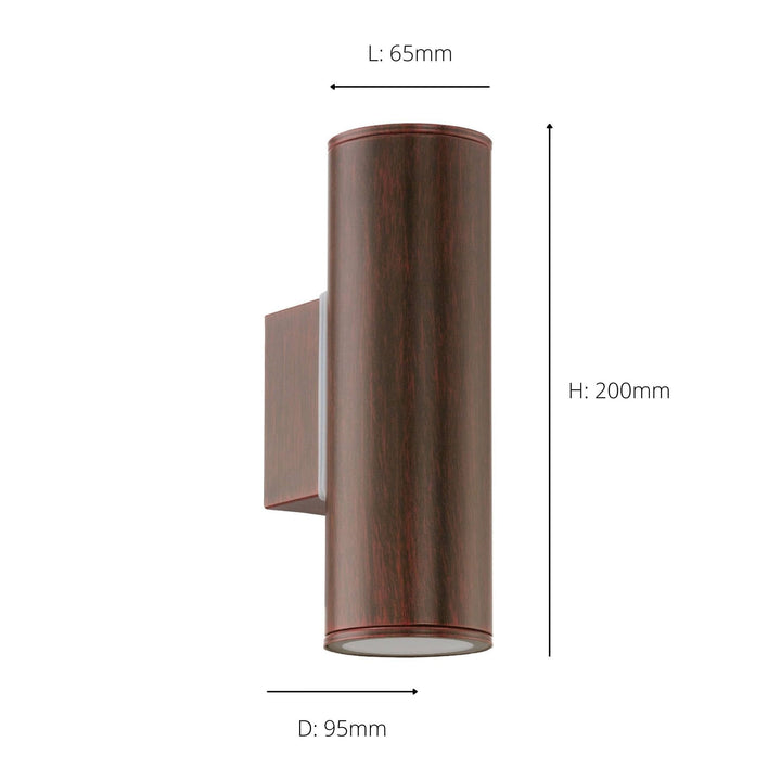 Eglo 94105 LED Brown Exterior Light