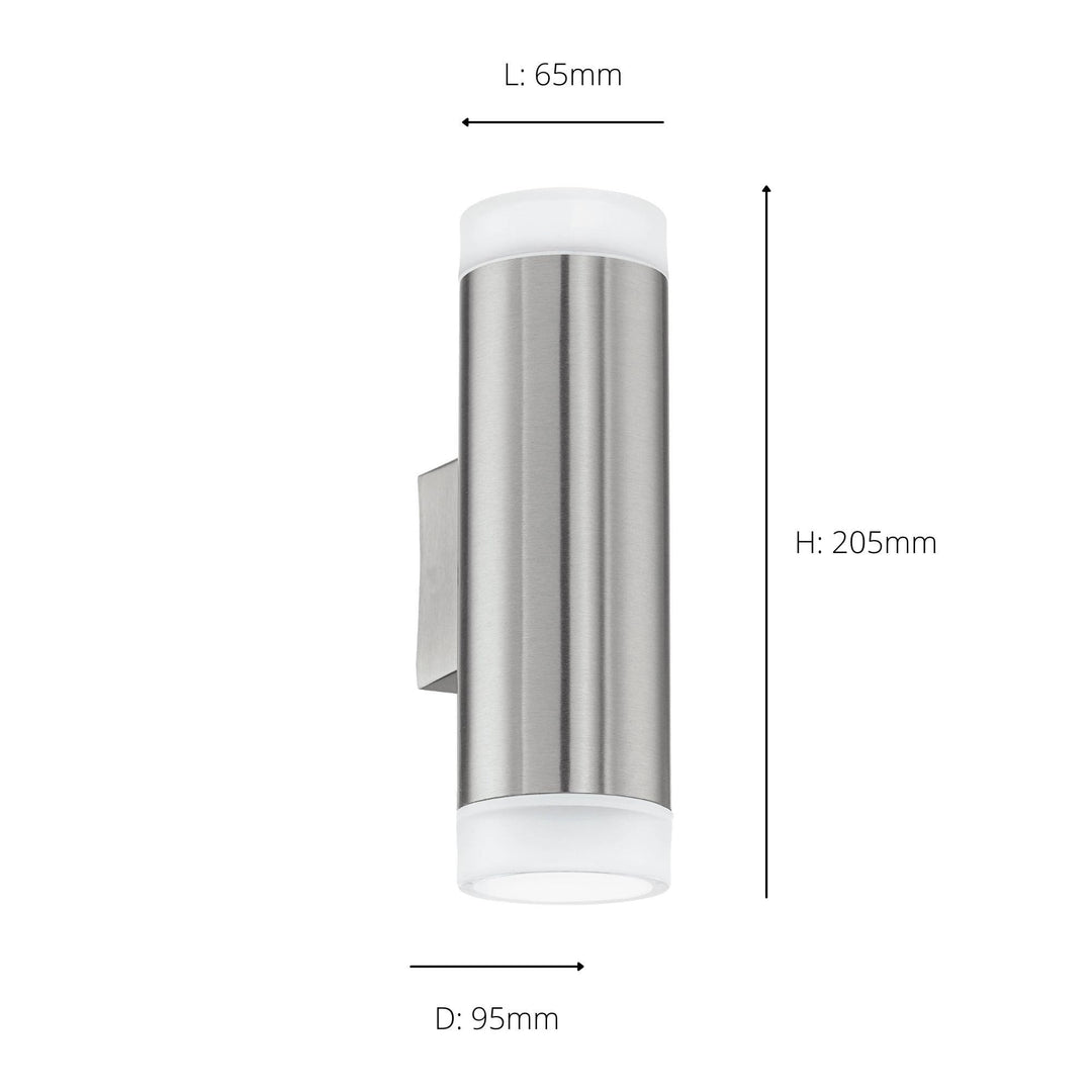 Eglo 92736 LED Steel Outdoor Light