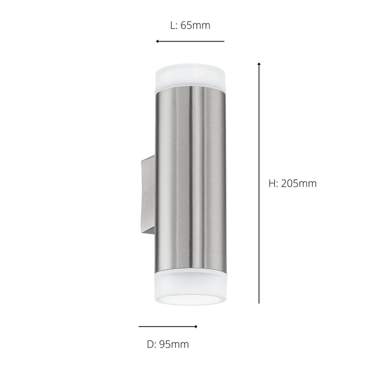 Eglo 92736 LED Steel Outdoor Light