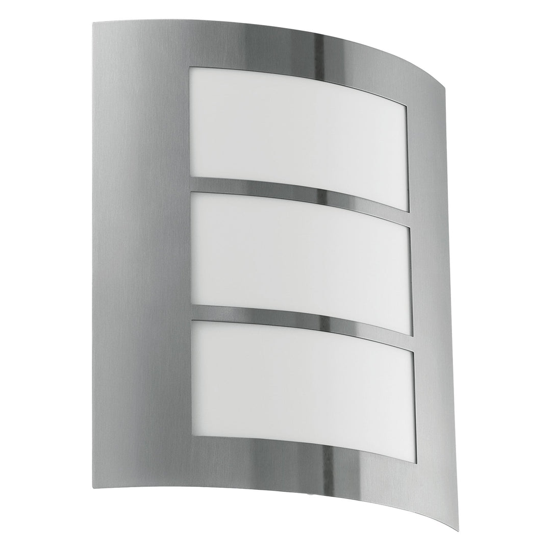 Eglo 88139 City Stainless Steel Outdoor Wall Light