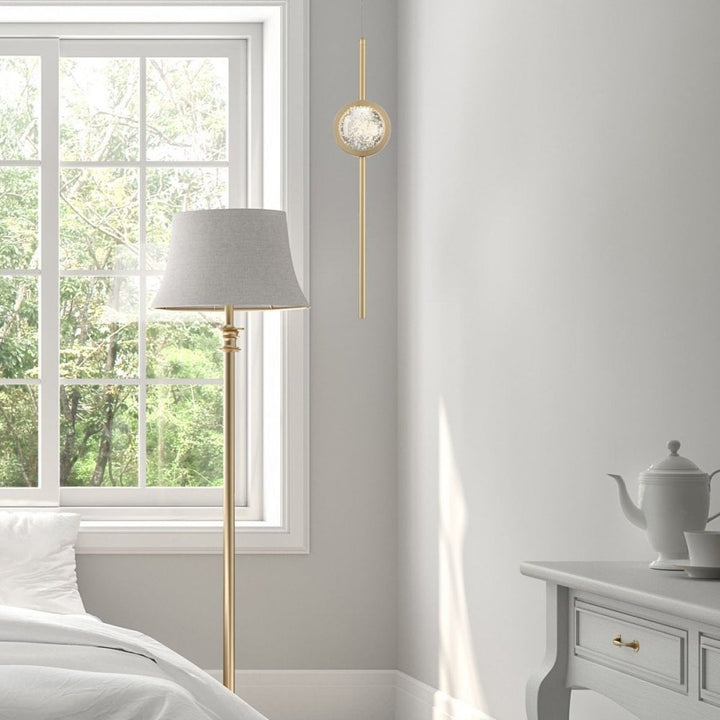 Eurofase QN-BARLETTA-1P-BG Barletta 1 Light LED Pendant Brushed Gold