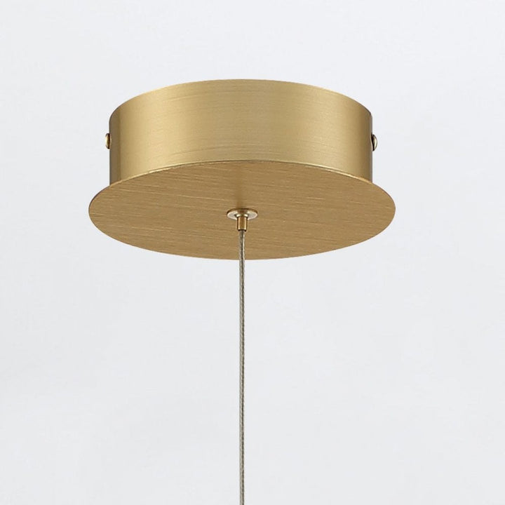 Eurofase QN-BARLETTA-1P-BG Barletta 1 Light LED Pendant Brushed Gold