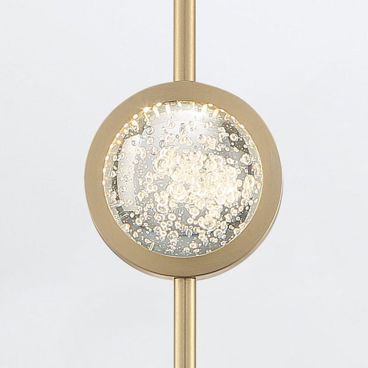 Eurofase QN-BARLETTA-1P-BG Barletta 1 Light LED Pendant Brushed Gold