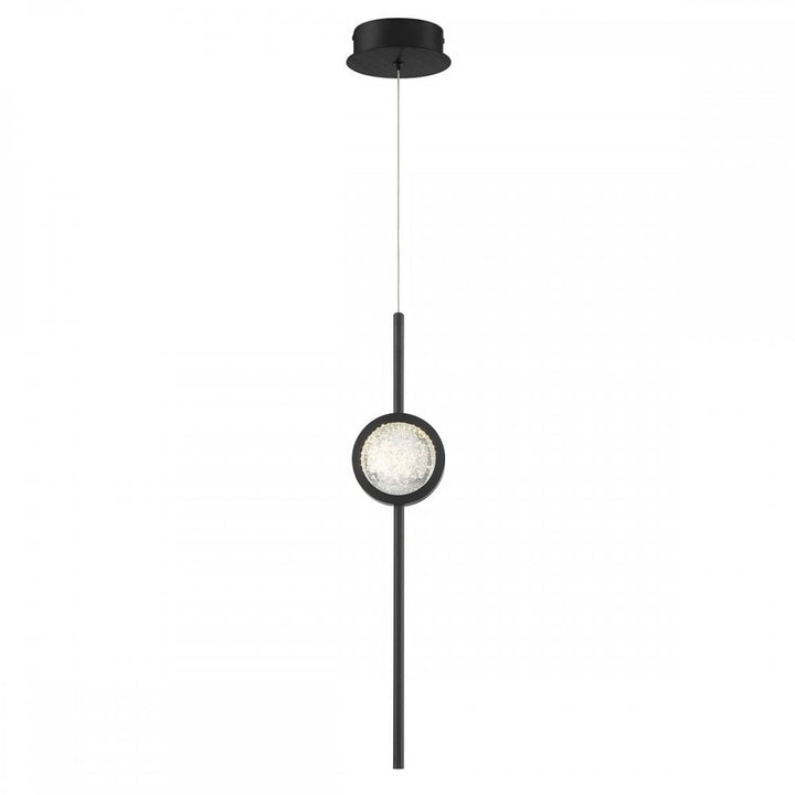 Eurofase QN-BARLETTA-1P-BK Barletta 1 Light LED Pendant Matte Black