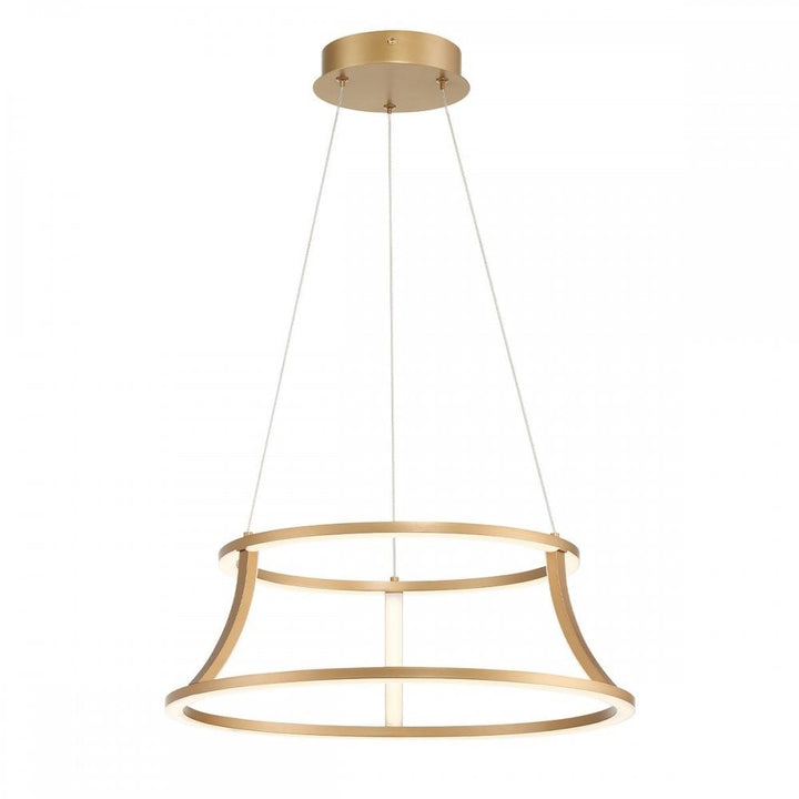 Eurofase QN-CADOUX-P-BG Cadoux LED Pendant Chandelier Brushed Gold