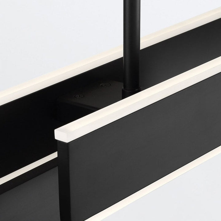 Eurofase QN-CAMENO-LP-BK Cameno LED Linear Pendant Matte Black