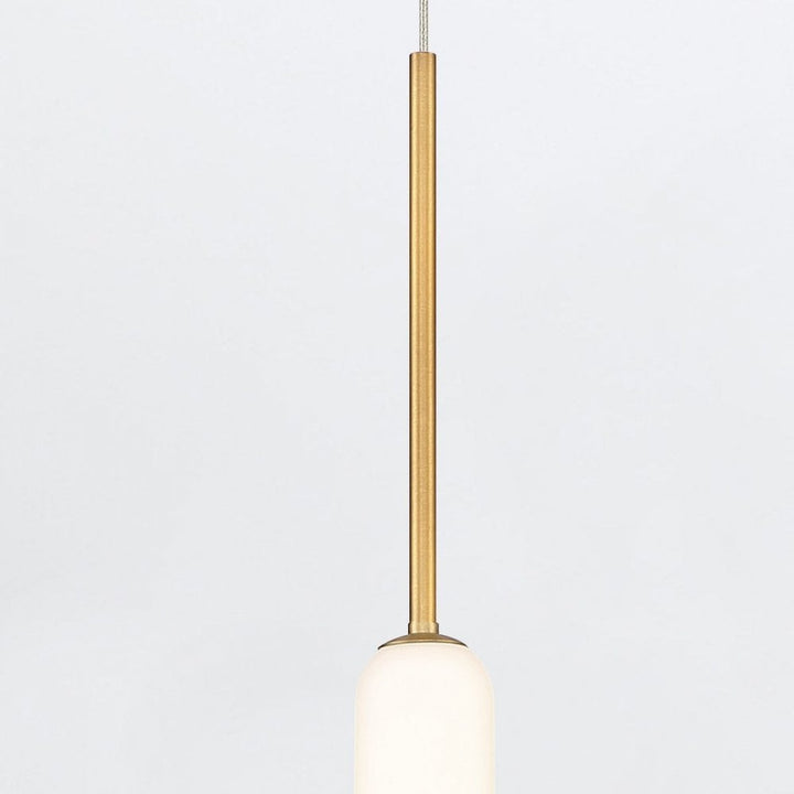 Eurofase QN-CUMBERLAND-1P-BG Cumberland 1 Light LED Pendant Brushed Gold