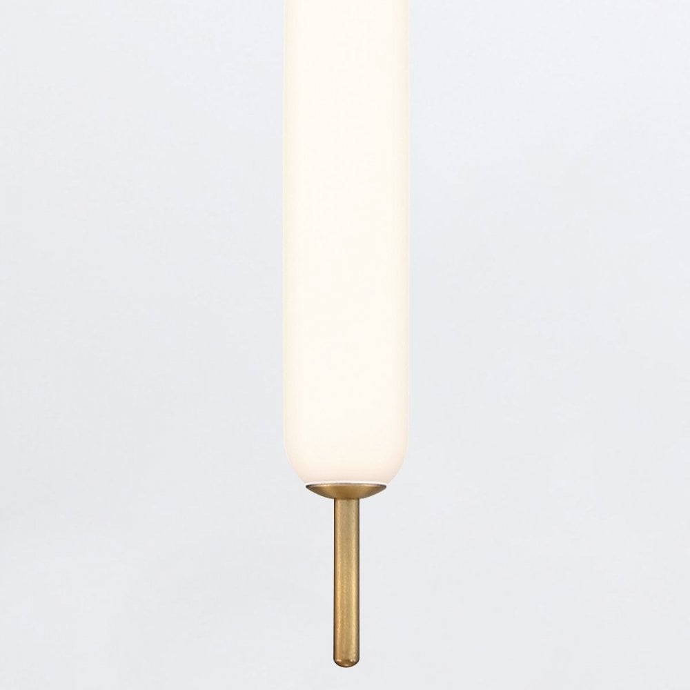 Eurofase QN-CUMBERLAND-1P-BG Cumberland 1 Light LED Pendant Brushed Gold