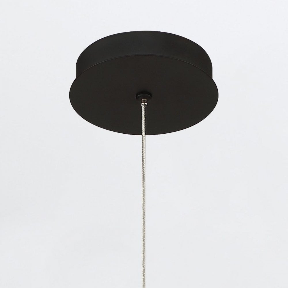 Eurofase QN-CUMBERLAND-1P-BK Cumberland 1 Light LED Pendant Matte Black