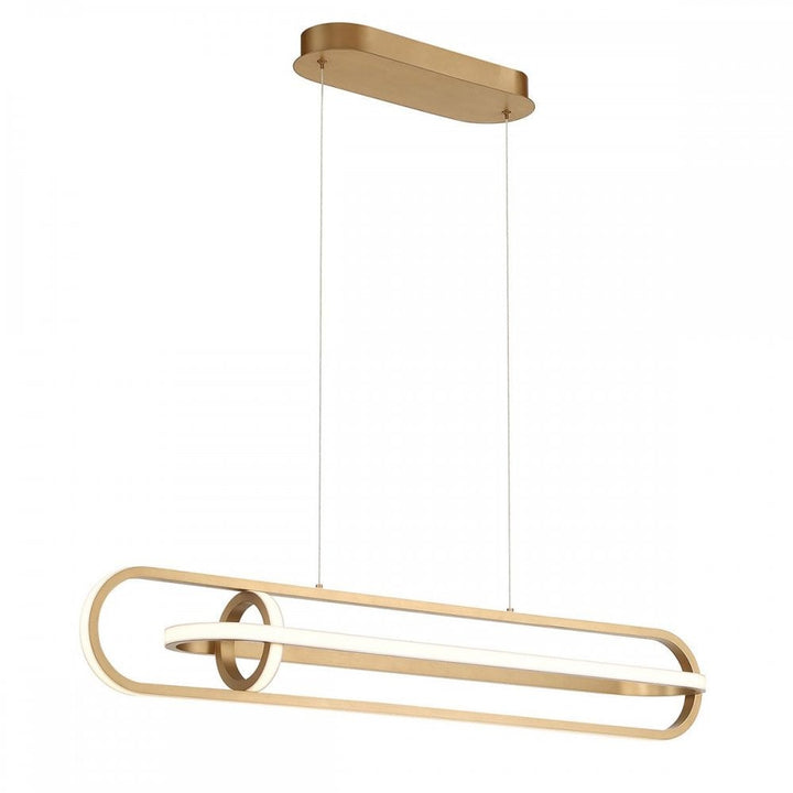 Eurofase QN-DEMARK-LP-BG Demark LED Linear Pendant Brushed Gold