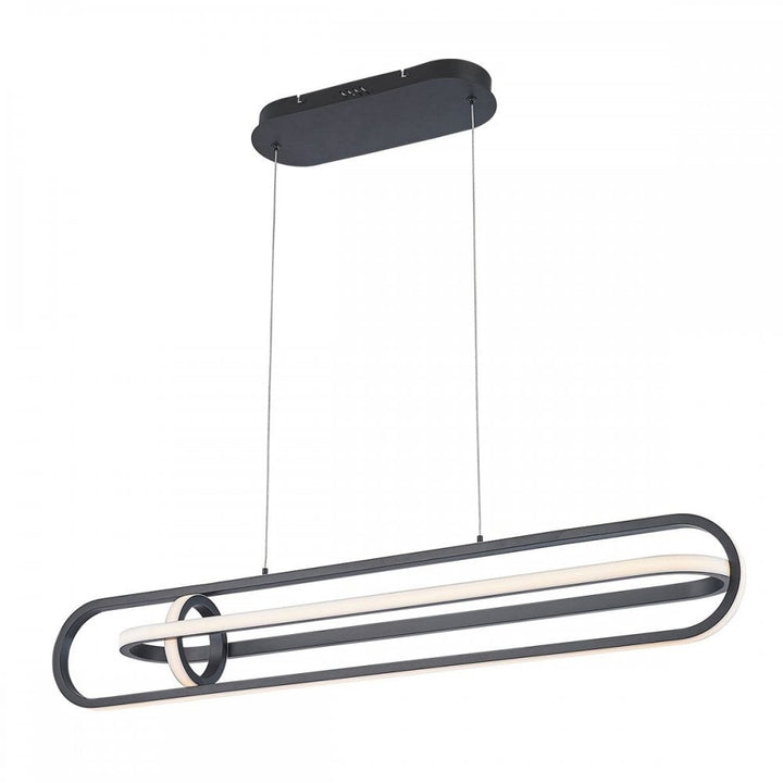 Eurofase QN-DEMARK-LP-BK Demark LED Linear Pendant Matte Black