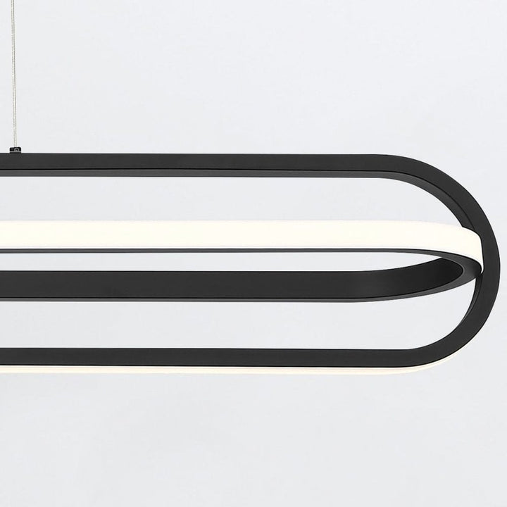Eurofase QN-DEMARK-LP-BK Demark LED Linear Pendant Matte Black