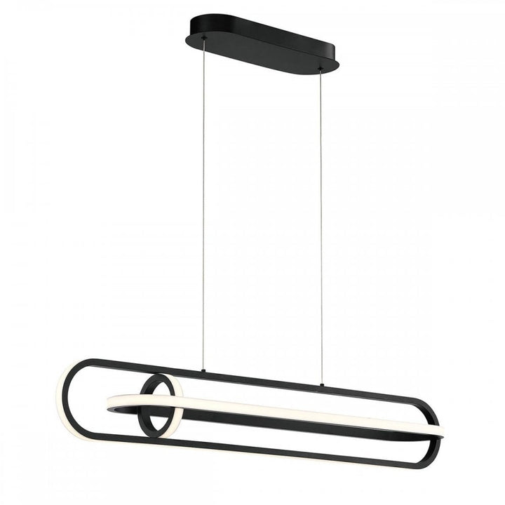 Eurofase QN-DEMARK-LP-BK Demark LED Linear Pendant Matte Black