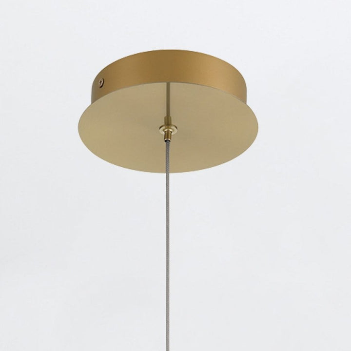 Eurofase QN-ESPADA-1P-BG Espada LED Pendant Brushed Gold