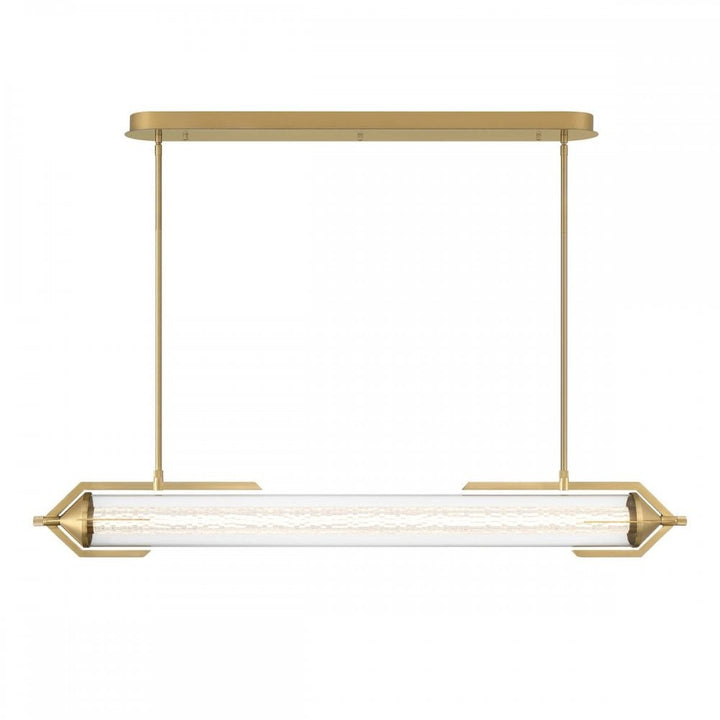 Eurofase QN-ESPADA-LP-BG Espada LED Linear Pendant Brushed Gold