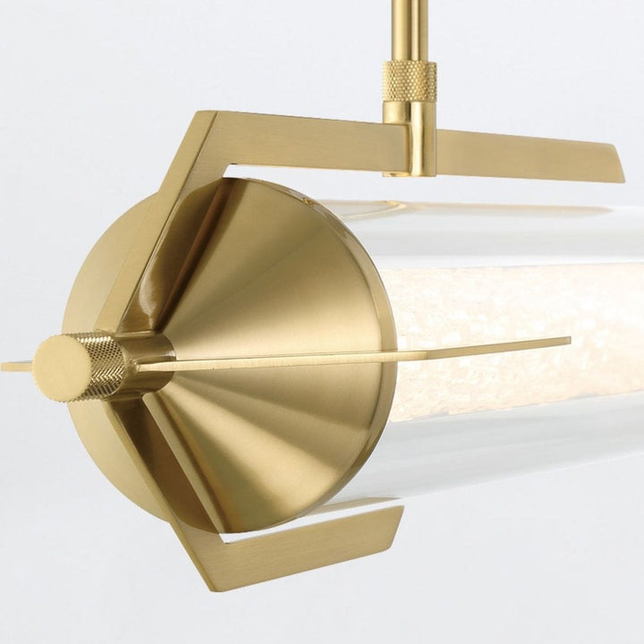 Eurofase QN-ESPADA-LP-BG Espada LED Linear Pendant Brushed Gold