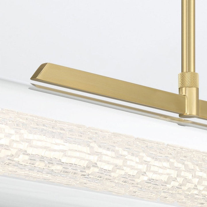 Eurofase QN-ESPADA-LP-BG Espada LED Linear Pendant Brushed Gold