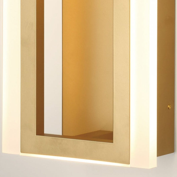 Eurofase QN-INIZIO-1W-BG Inizio LED Wall Light Brushed Gold