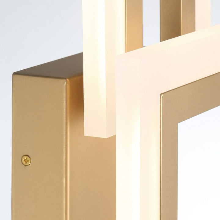 Eurofase QN-INIZIO-1W-BG Inizio LED Wall Light Brushed Gold