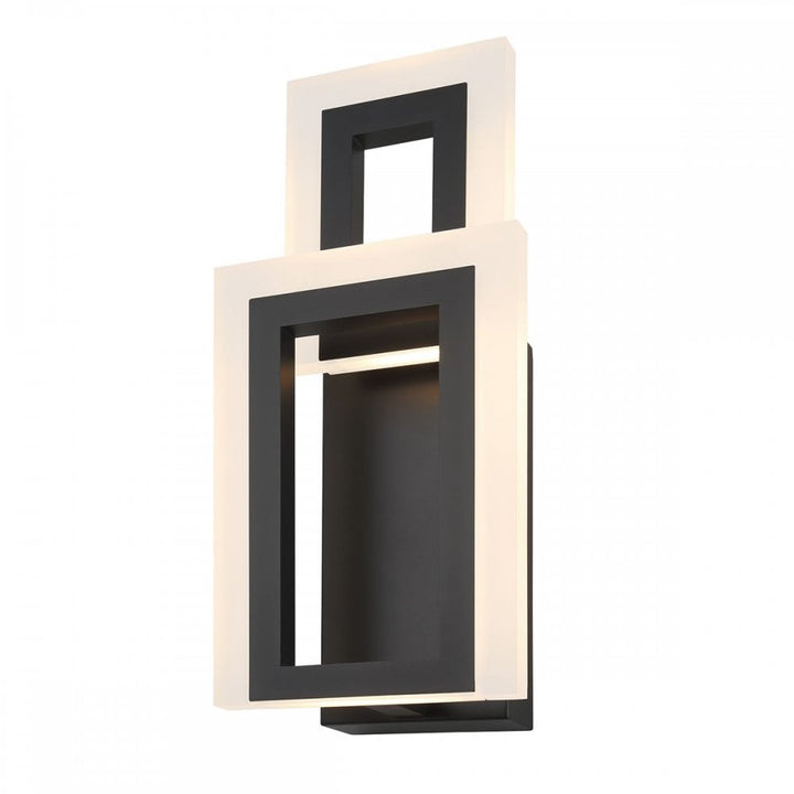 Eurofase QN-INIZIO-1W-BK Inizio LED Wall Light Matte Black