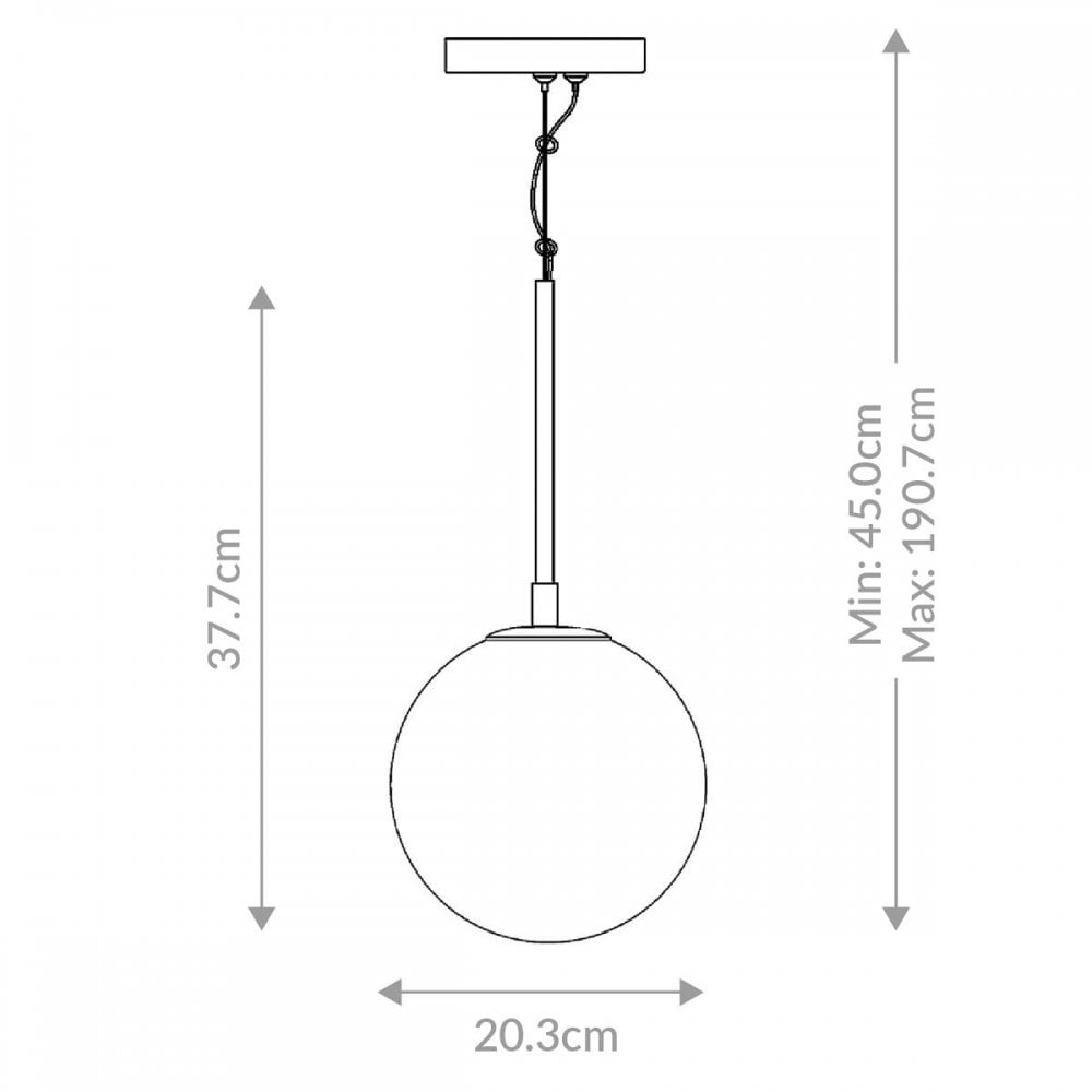 Eurofase QN-KEPLER-1P-S-BG Kepler LED Alabster Pendant Small Brushed Gold